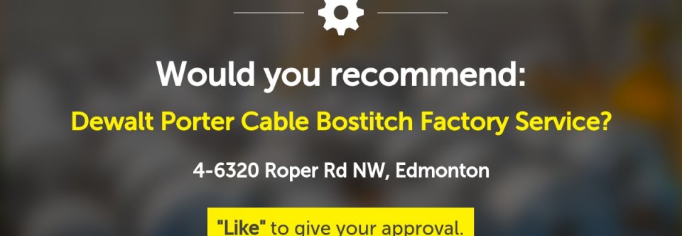Dewalt Porter cable Bostitch Factory service